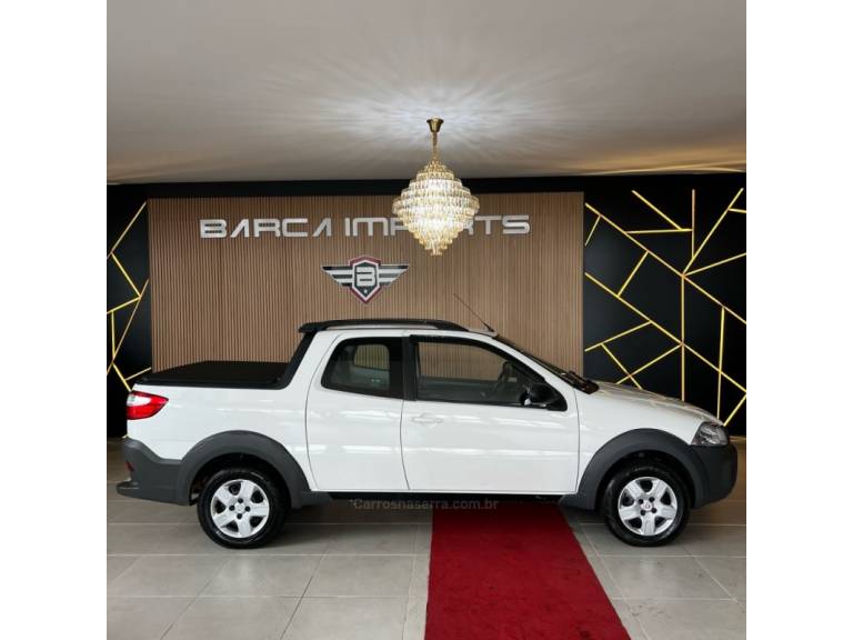 FIAT - STRADA - 2016/2017 - Branca - R$ 67.900,00