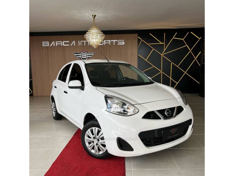 NISSAN - MARCH - 2015/2016 - Branca - R$ 41.900,00